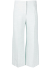 JIL SANDER TAILORED CROPPED TROUSERS