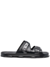 Gcds Rubber Slides In Black