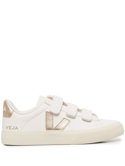 Veja V-10 Low-top Sneakers In White