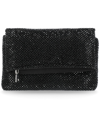 Inc International Concepts Averry Mesh Crystal Crossbody, Created For Macy's In Black