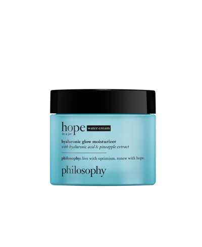 PHILOSOPHY DI LORENZO SERAFINI HOPE IN A JAR HYALURONIC GLOW MOISTURIZER WITH HYALURONIC ACID & PINEAPPLE EXTRACT, 2-OZ.