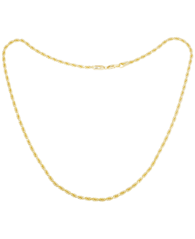 Macy's Diamond Accent Diamond Cut Necklace In Gold