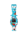 AMERICAN EXCHANGE AMERICAN EXCHANGE UNISEX KIDS PLAYZOOM DR. SEUSS PINK SILICONE STRAP SMARTWATCH 42.5 MM