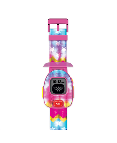 American Exchange Babies'  Unisex Kids Playzoom Multicolor Silicone Strap Smartwatch 42.5 Mm In Pink