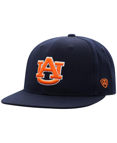 Top Of The World Men's  Navy Auburn Tigers Team Color Fitted Hat
