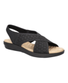 EASY STREET WOMEN'S CLAUDIA COMFORT WAVE SANDALS