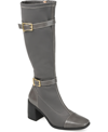 Journee Collection Women's Gaibree Boots In Gray