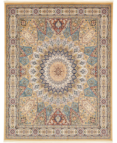 Bayshore Home Zara Zar9 8' X 10' Area Rug In Tan