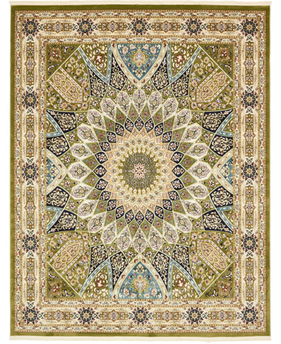 Bayshore Home Zara Zar9 8' X 10' Area Rug In Green