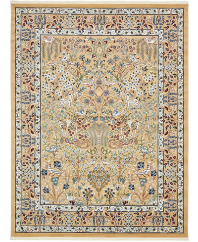 Bayshore Home Zara Zar7 8' X 10' Area Rug In Tan