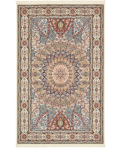 Bayshore Home Zara Zar9 5' X 8' Area Rug In Ivory