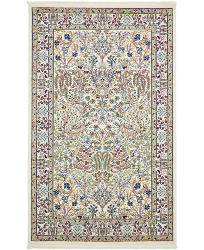 Bayshore Home Zara Zar7 5' X 8' Area Rug In Ivory