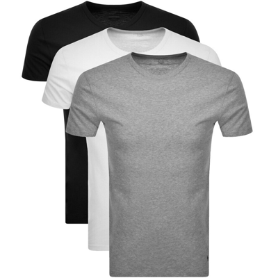 Ralph Lauren 3 Pack Short Sleeve T Shirts White