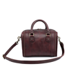 OLD TREND WOMEN'S GENUINE LEATHER MINI TRUNK CROSSBODY BAG