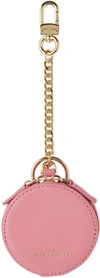 MARC JACOBS PINK 'THE SWEET SPOT' KEYCHAIN POUCH