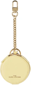 MARC JACOBS YELLOW 'THE SWEET SPOT' KEYCHAIN POUCH