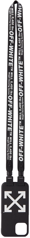 Off-white Black & White Necklace Iphone 12 Pro Max Case In Black White