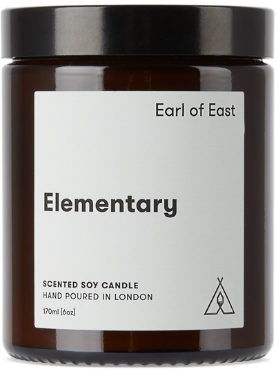 Earl Of East Elementary Candle, 6 Oz. In N/a