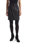 Commando Faux Leather Pencil Skirt In Black