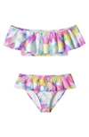 Stella Cove Ruffle Two-piece Swimsuit In Whirl