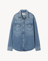 Nili Lotan Women's Travis Denim Shirt In Blue