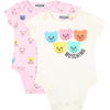 MOSCHINO MULTICOLOR SET FOR BABY GIRL