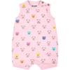 MOSCHINO PINK ROMPER FOR BABY GIRL WITH TEDDY BEARS