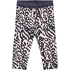Kenzo Baby Printed Cotton-blend Leggings In Multicolor