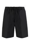 ALEXANDER MCQUEEN COTTON BERMUDA SHORTS