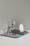 Urban Outfitters Umbra Dishrack With Mat In Charcoal