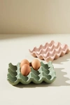 Anthropologie Cottage Egg Crate In Green