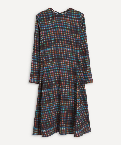 Ps By Paul Smith Long Sleeved Dress - Size 8 In Black