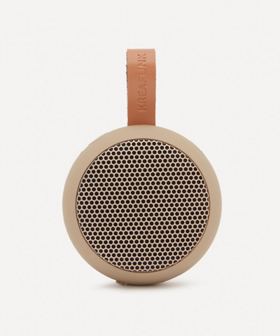 Kreafunk Ago Bluetooth Speaker In Ivory Sand