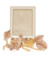 Jay Strongwater Colbie Hydrangea Picture Frame, 3 X 4