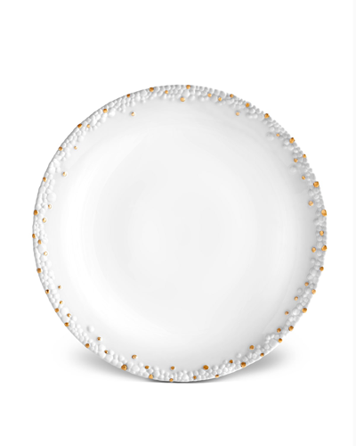 L'objet Haas Mojave Dessert Plate In White/gold