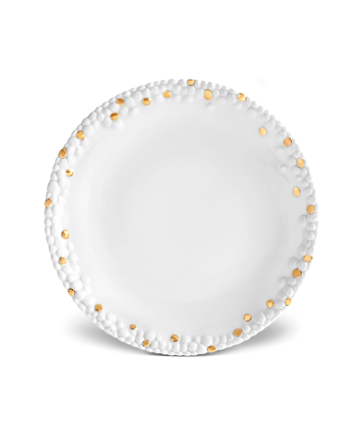 L'objet Haas Mojave 24k Gold & Porcelain Bread & Butter Plate In White/gold