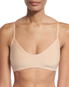 Commando Butter Wire-free Bralette In Beige