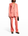 A.l.c Dakota Single-breasted Jacket In Maillot