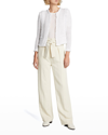 Iro Shiraza Jacket In White In Silver/white