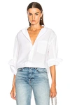 Citizen Of Humanity - Kayla Blouse In Optic White In Optic White