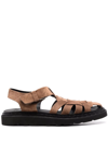 OFFICINE CREATIVE STRAPPY LEATHER SANDALS