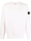 STONE ISLAND COMPASS BADGE CREW-NECK SWEATSHIRT