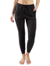 90 Degree By Reflex Women's Slim-fit Cropped Joggers In Heather Black