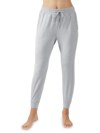 90 Degree By Reflex Women's Slim-fit Cropped Joggers In Heather Grey