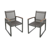NOBLE HOUSE GLASGOW OUTDOOR DINING CHAIR (SET OF 2)