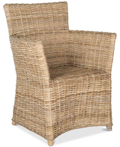 Safavieh Rensen Arm Chair In Natural