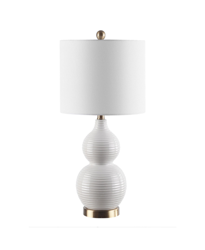 Safavieh Emery Mosaic Table Lamp In Ivory