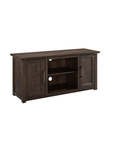 Crosley Camden 58" Low Profile Tv Stand In Brown