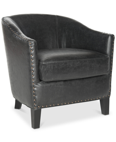 Safavieh Louden Club Chair In Antique Bl