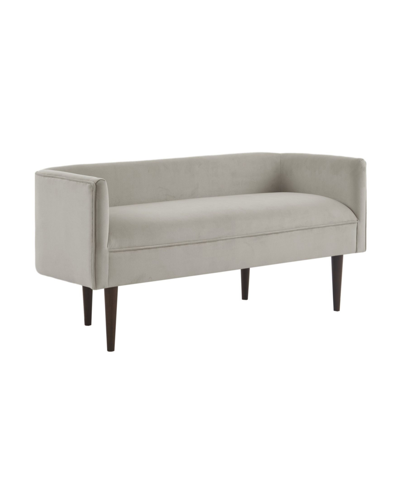 Madison Park Farrah Accent Bench In Open White